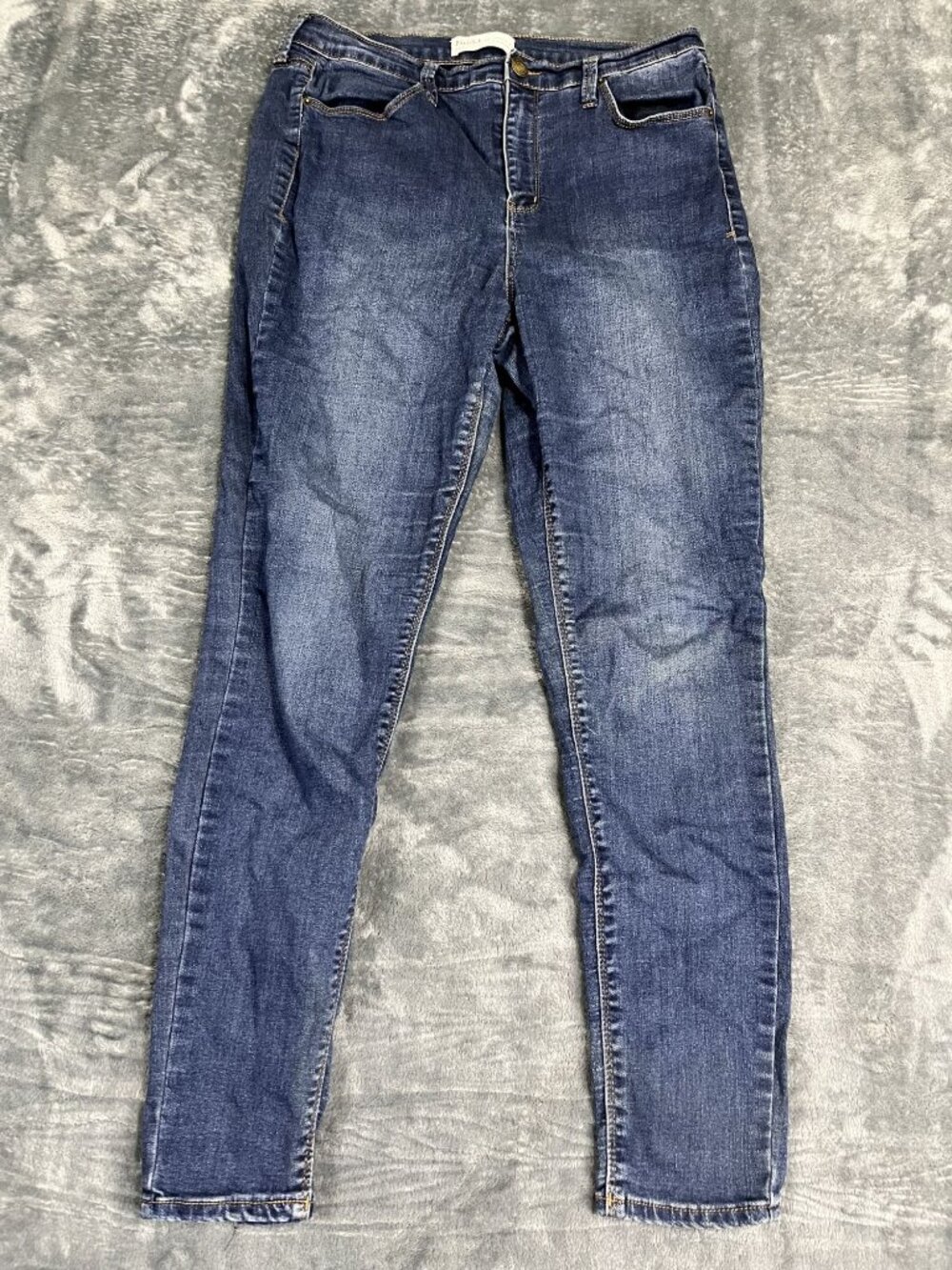 Mudd FLX Womens High-Rise Jeggings Dark Wash 13